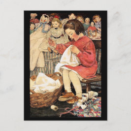 Postal Jessie Wilcox Smith "The Little Busy Bee"