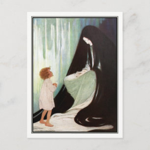Postal Jessie Willcox Smith - Diamond and the North Wind