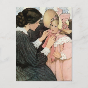 Postal Jessie Willcox Smith Madre Hijo Día de la Madre