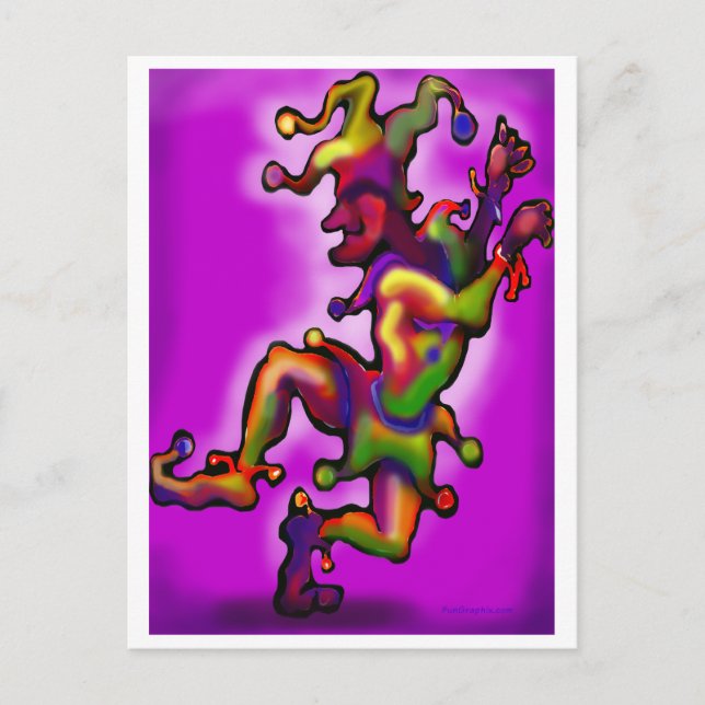 Postal Jester (Anverso)