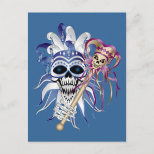 Postal Jester Skull