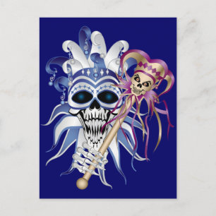 Postal Jester Skull