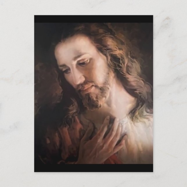 Postal Jesu Postcard (Anverso)