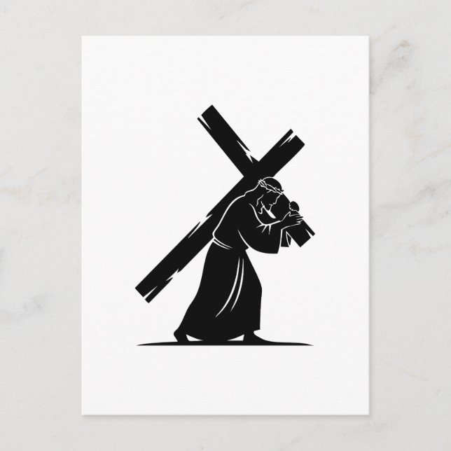 Postal Jesucristo (Anverso)