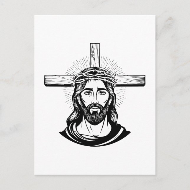 Postal Jesucristo (Anverso)