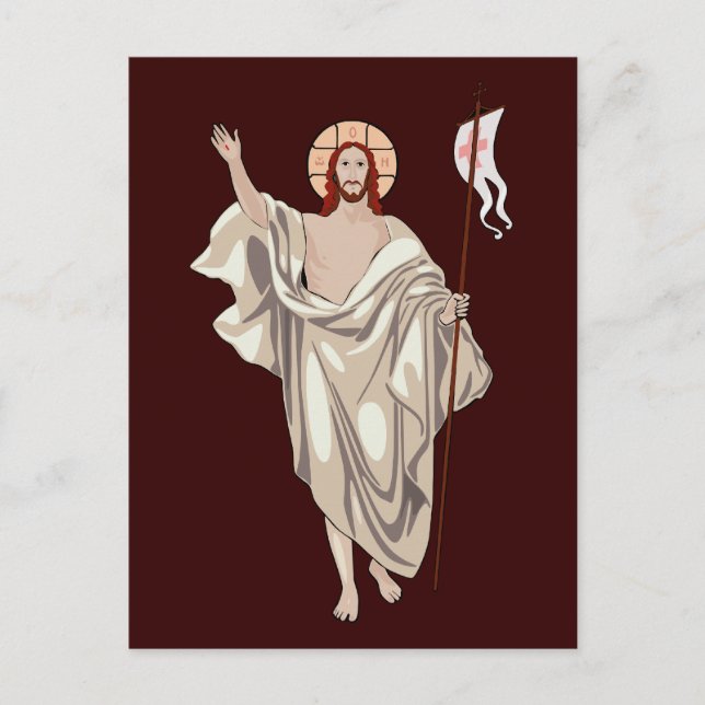 Postal Jesucristo (Anverso)