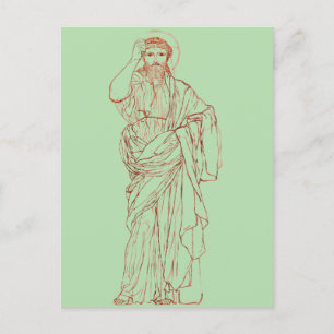 Postal Jesucristo de Nazaret Hijo de Dios