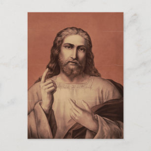 Postal Jesucristo el profesor