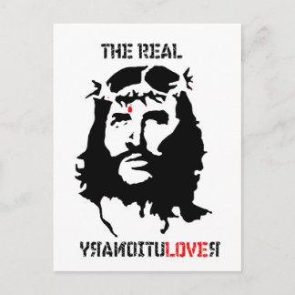 Postal Jesucristo - el revolucionario real