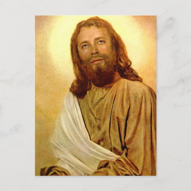 Postal Jesucristo Yo Soy El Camino (Anverso)