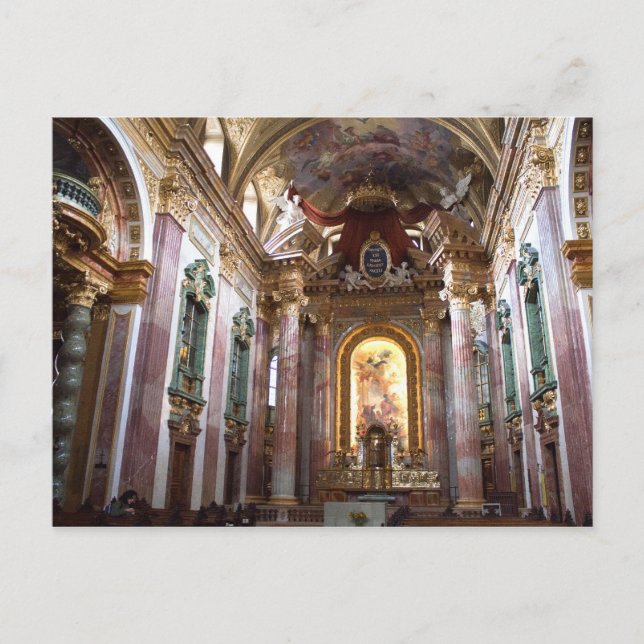 Postal Jesuitenkirche, Wien (Anverso)