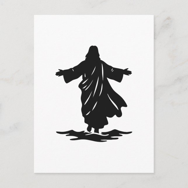 Postal Jesús (Anverso)