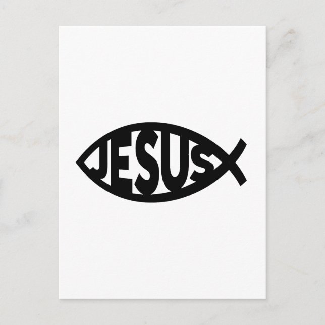 Postal Jesús (Anverso)