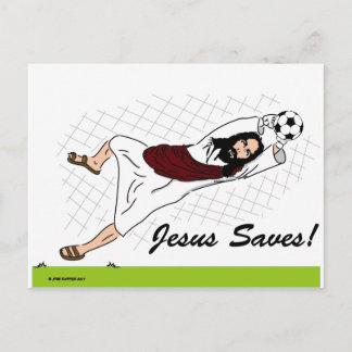 POSTAL ¡JESÚS AHORRA!