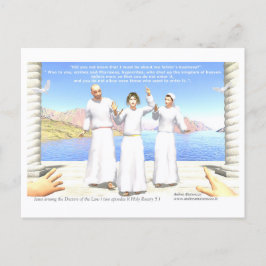 Postal Jesus among the Doctors of the Law (two episodes)