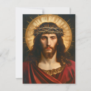 Postal Jesús   Arte religioso cristiano