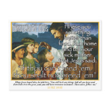 Jesús conservador sobre ayudar a los pobres