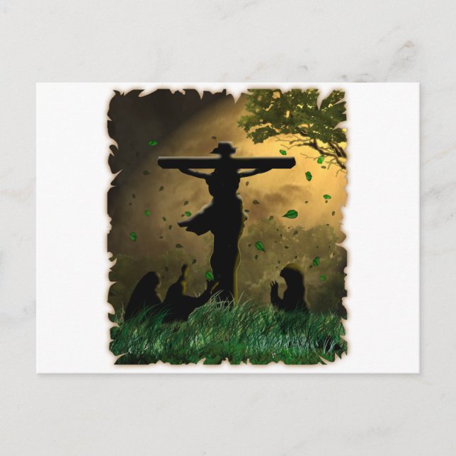 Postal Jesus Crucifixion (Anverso)