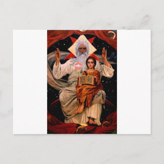 Postal Jesús del espacio