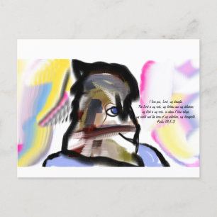 Postal Jesús es amor