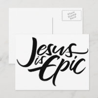 Jesús es Épico Letra Religioso Cristiano Moderno