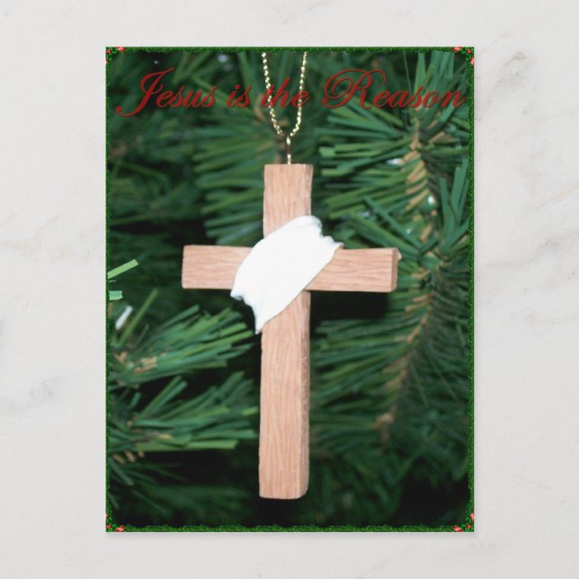 Postal Jesús es la Cruz de la Razón (Anverso)