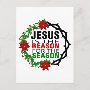 Postal Jesús es la razón de la temporada