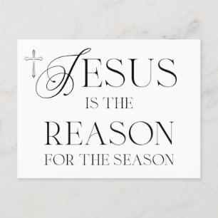 Postal "Jesús Es La Razón De La Temporada