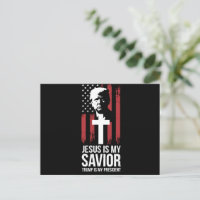 Jesús es mi salvador Trump es mi presidente Trump 