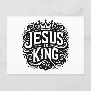 Postal Jesús es Rey