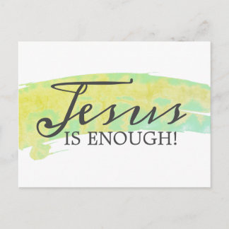 POSTAL ¡JESÚS ES SUFICIENTE!