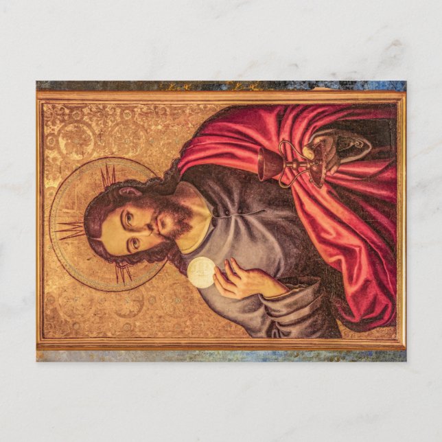 Postal Jesus Fine Art  (Anverso)
