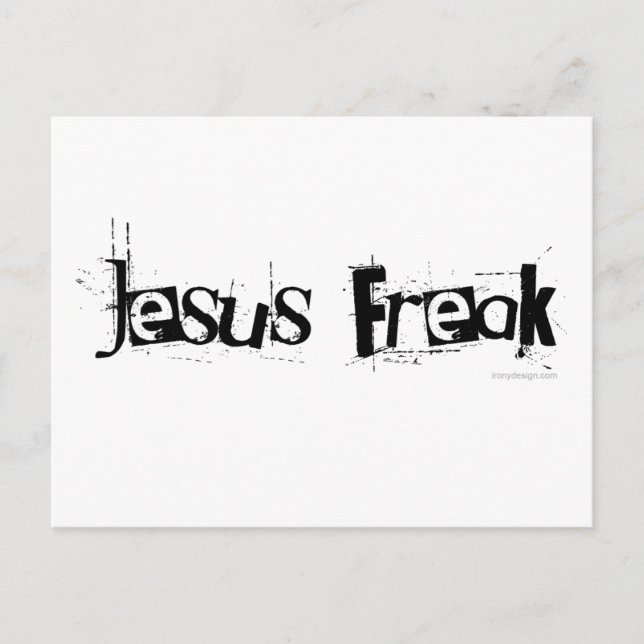 Postal Jesus Freak (Anverso)