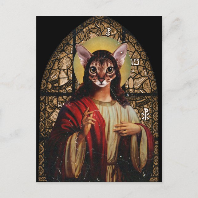 Postal Jesús Gato (Anverso)