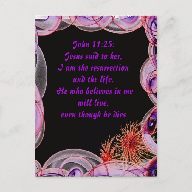 Postal Jesús le dijo (Anverso)
