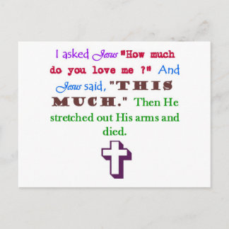 Postal Jesús Me Ama