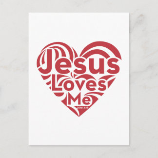 Postal Jesús Me Ama