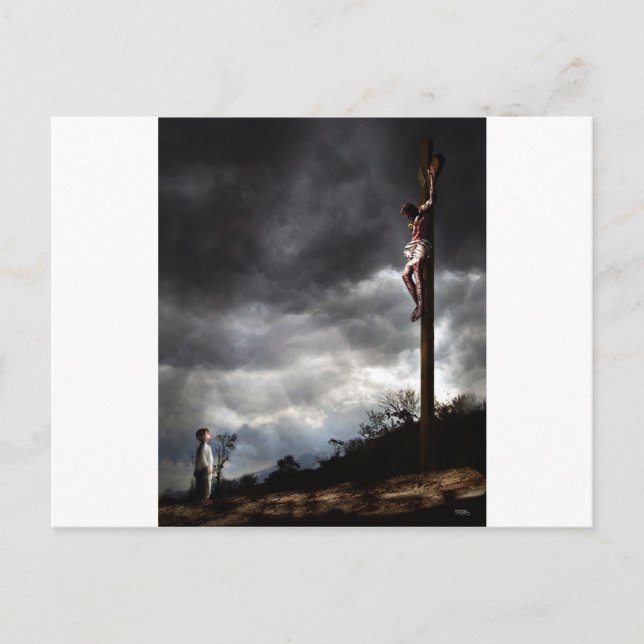 Postal Jesús me ama sí (Anverso)