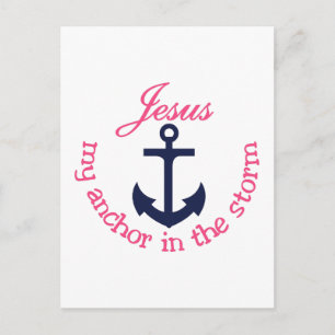 Postal Jesus My Anchor
