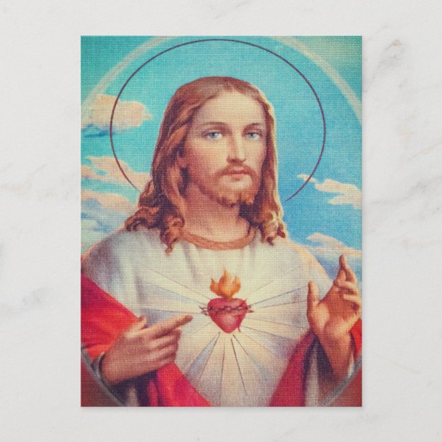 Postal Jesus Prayer traditional photography (Anverso)