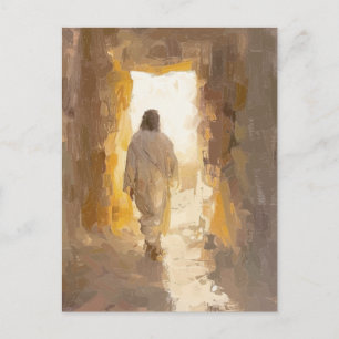Postal Jesús Resucitado – Esperanza de Pascua