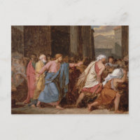 Jesús sacando a los comerciantes del templo