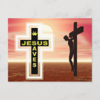 Jesús salva la imagen de crucifixión