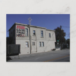 Postal Jesús se salva del infierno