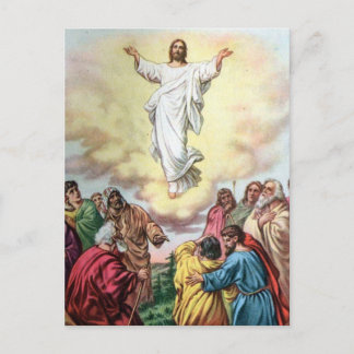 Postal Jesús Va Al Hogar Celestial