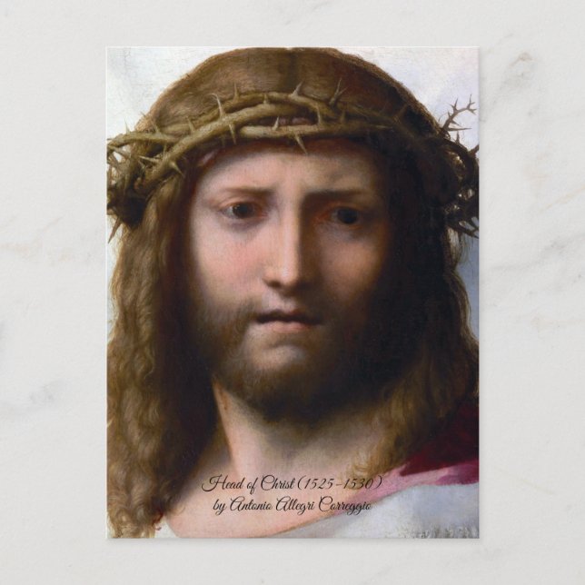 Postal Jesús y la Corona (Anverso)