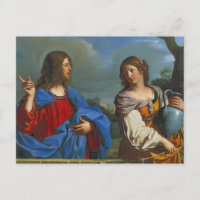Jesus y la Samaritana en el pozo