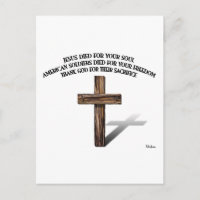 Jesús y los soldados estadounidenses con cruz acci
