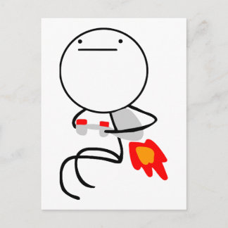 Postal Jet Pack Guy