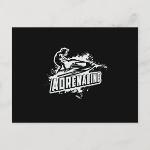 Postal Jet Ski Adrenaline Jet Skip Water Sports Jetski